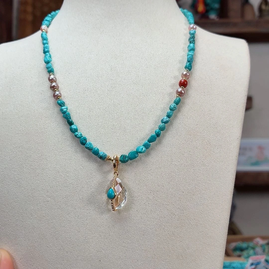 未镶嵌绿松石珠宝奇石