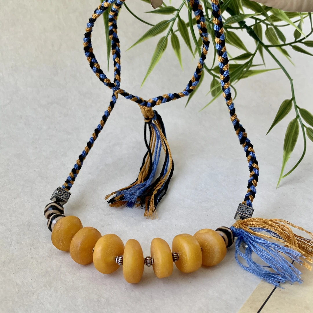 老蜡DIY项链 多样性发一 YD-029