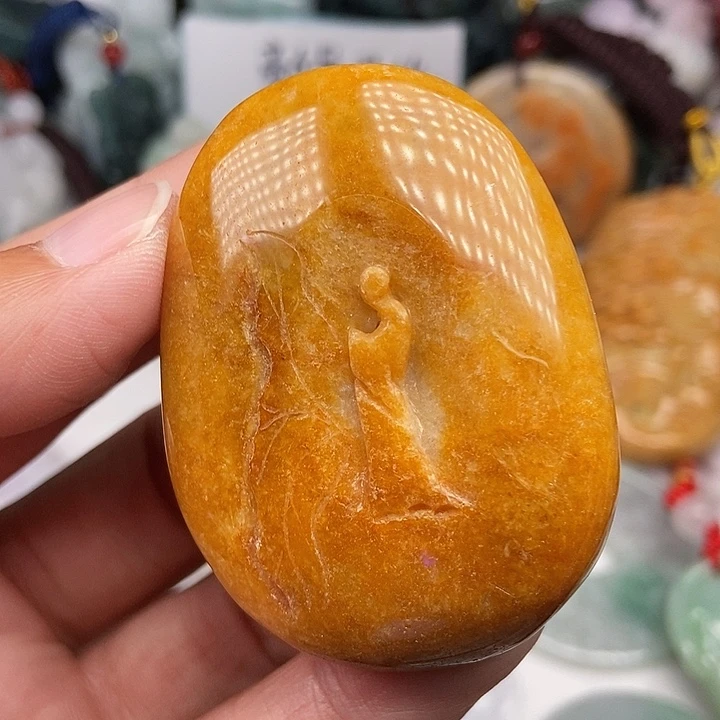 未镶嵌挂件翡翠翡翠
