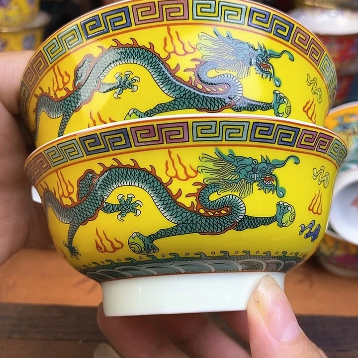 景德镇陶瓷藏式茶碗