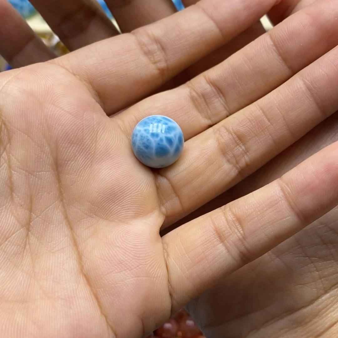 针钠钙石（海纹石）颈饰未镶嵌小*