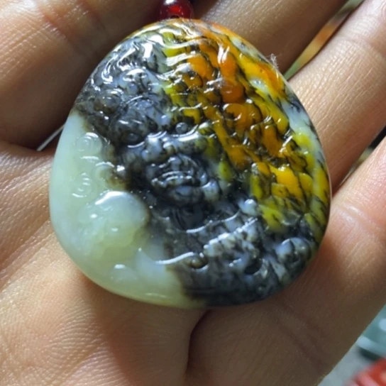 和田玉挂件未镶嵌