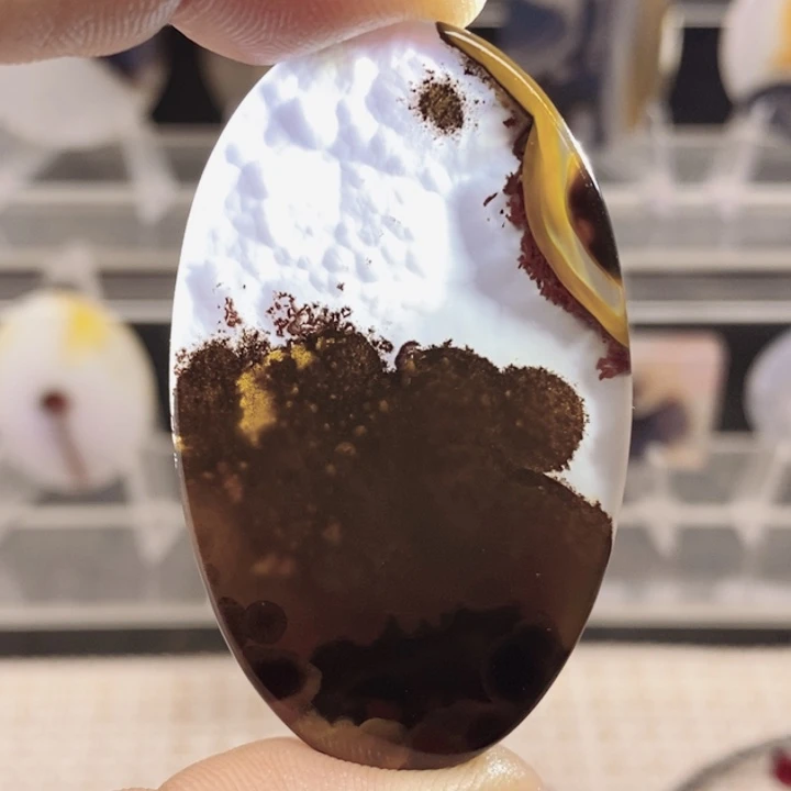 玛瑙/玉髓未镶嵌颈饰