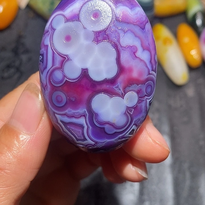 王***政玛瑙/玉髓合金颈饰