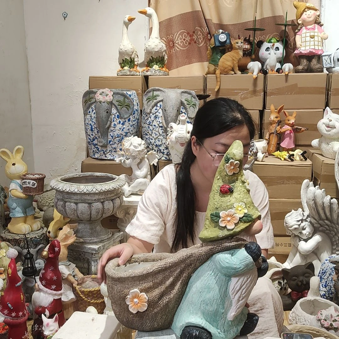 合成树脂氧化镁拖麻袋甘道夫花盆