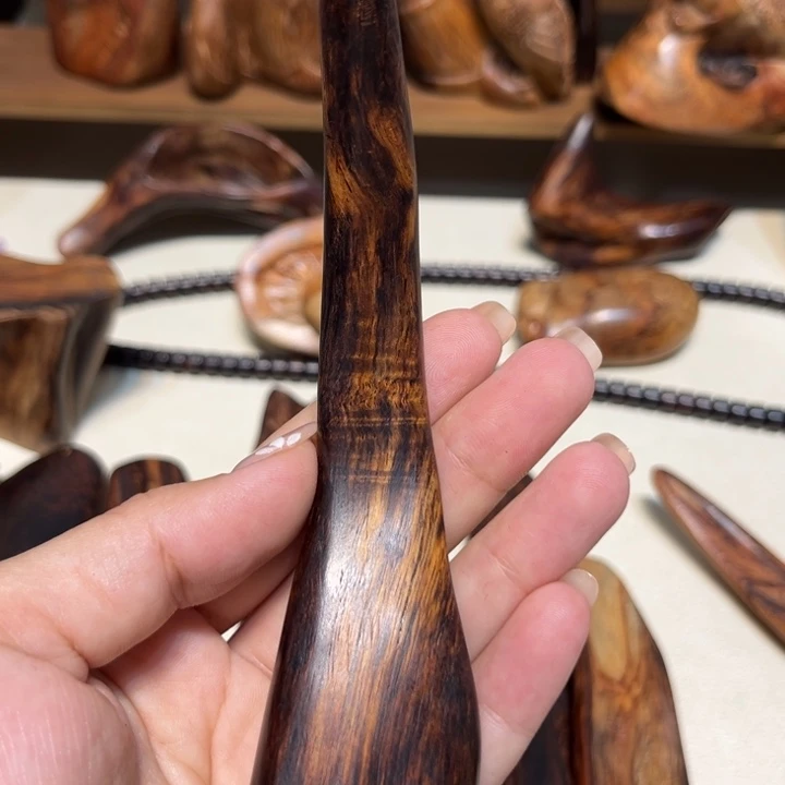 木海南黄花梨小手把件