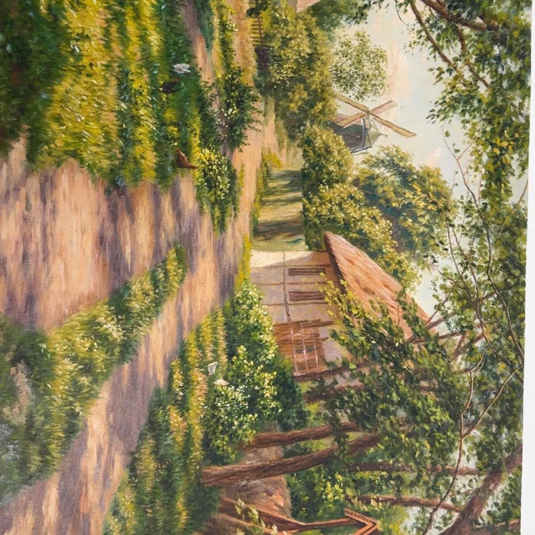 油画加油加油努力加油加油