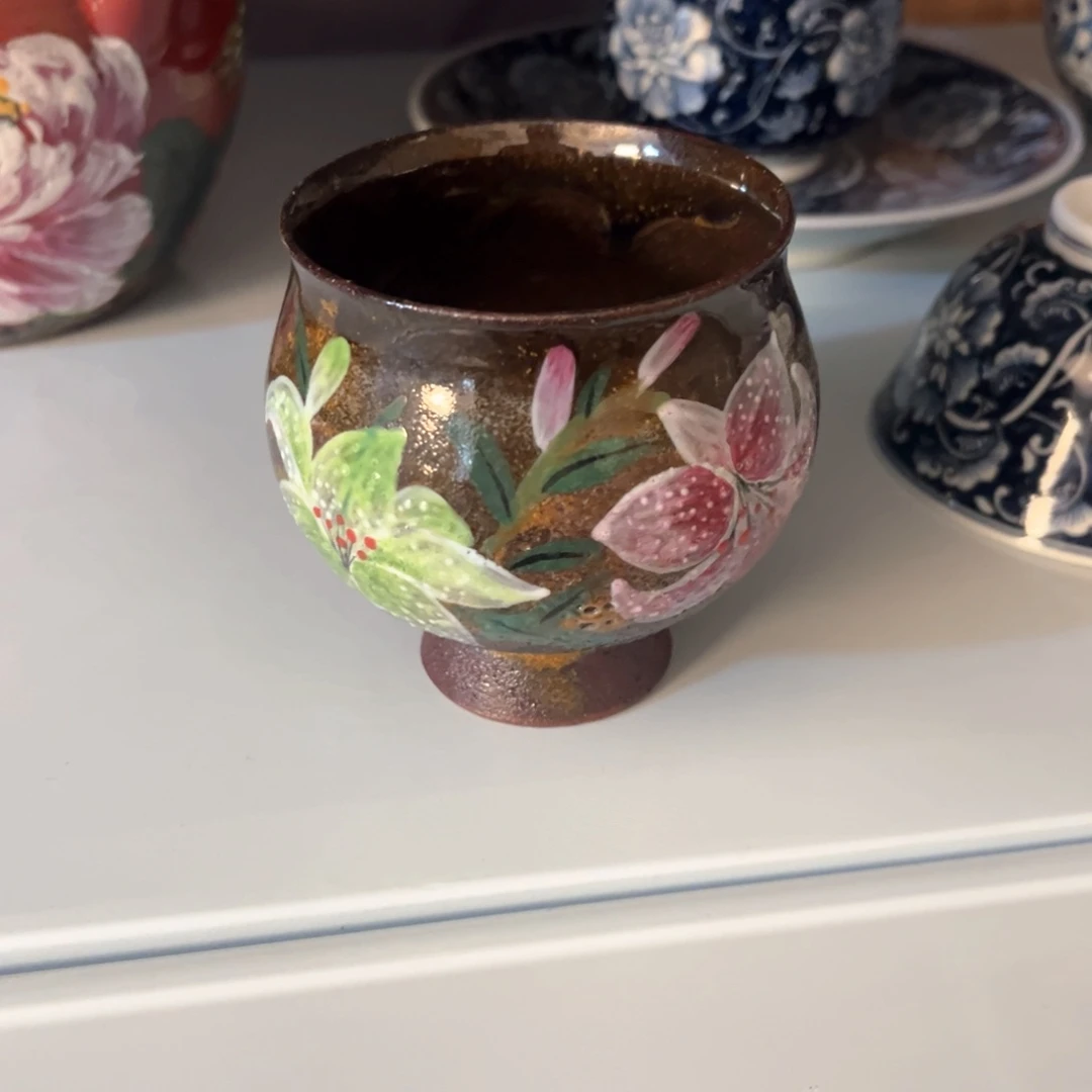 瓷片深**伴纯手工柴烧制作工艺