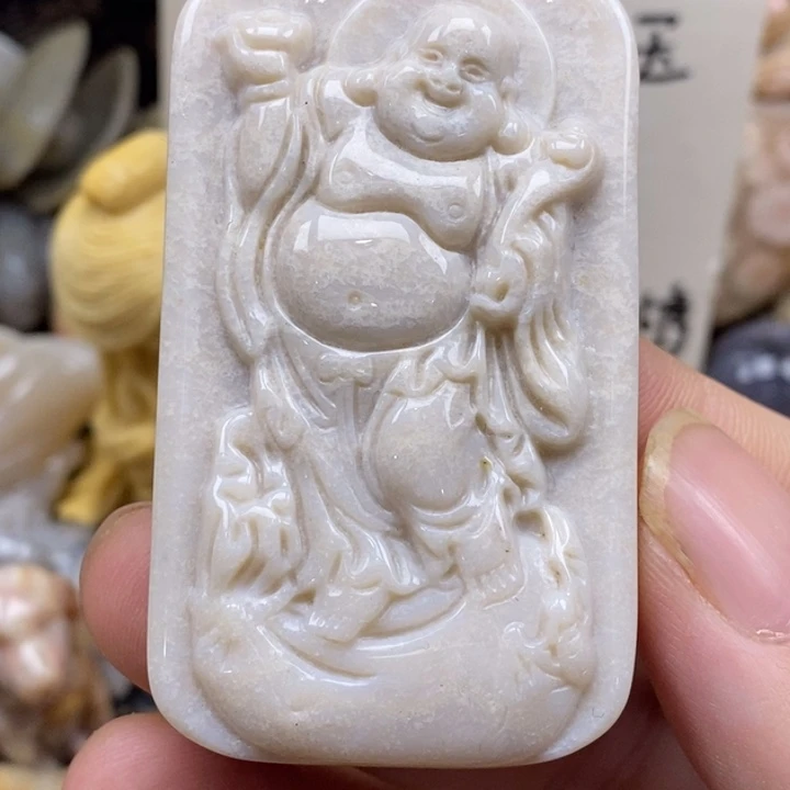 硅化珊瑚（珊瑚玉）未镶嵌颈饰