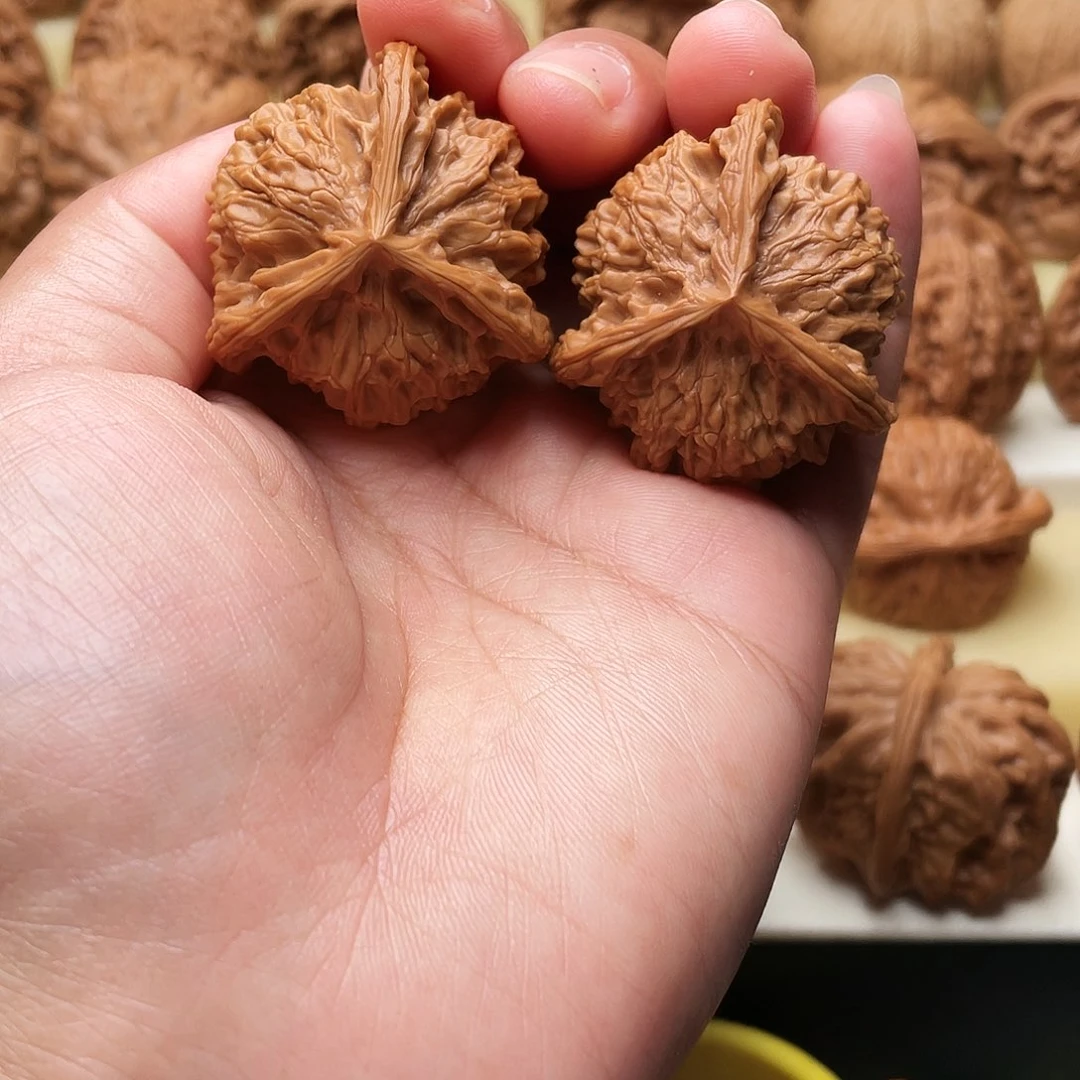 吊坠文玩核桃盘山三棱38