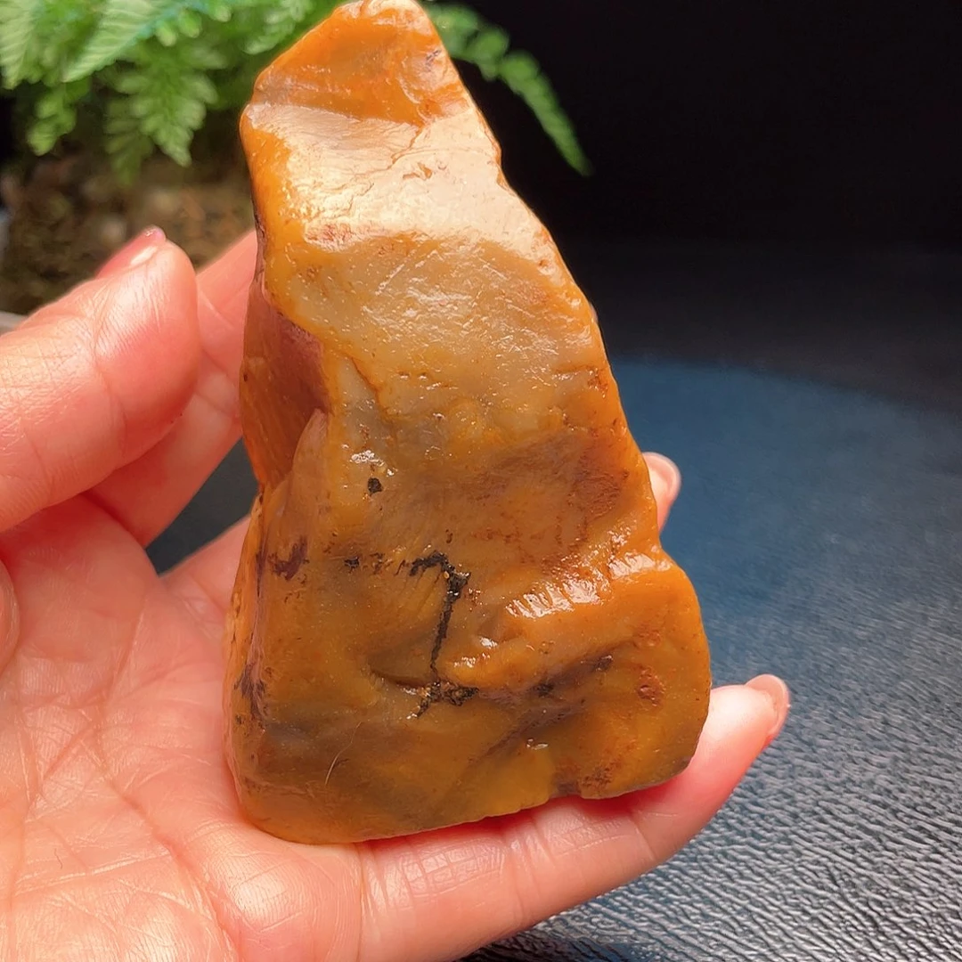 田黄石用****8昌化田摆件把件