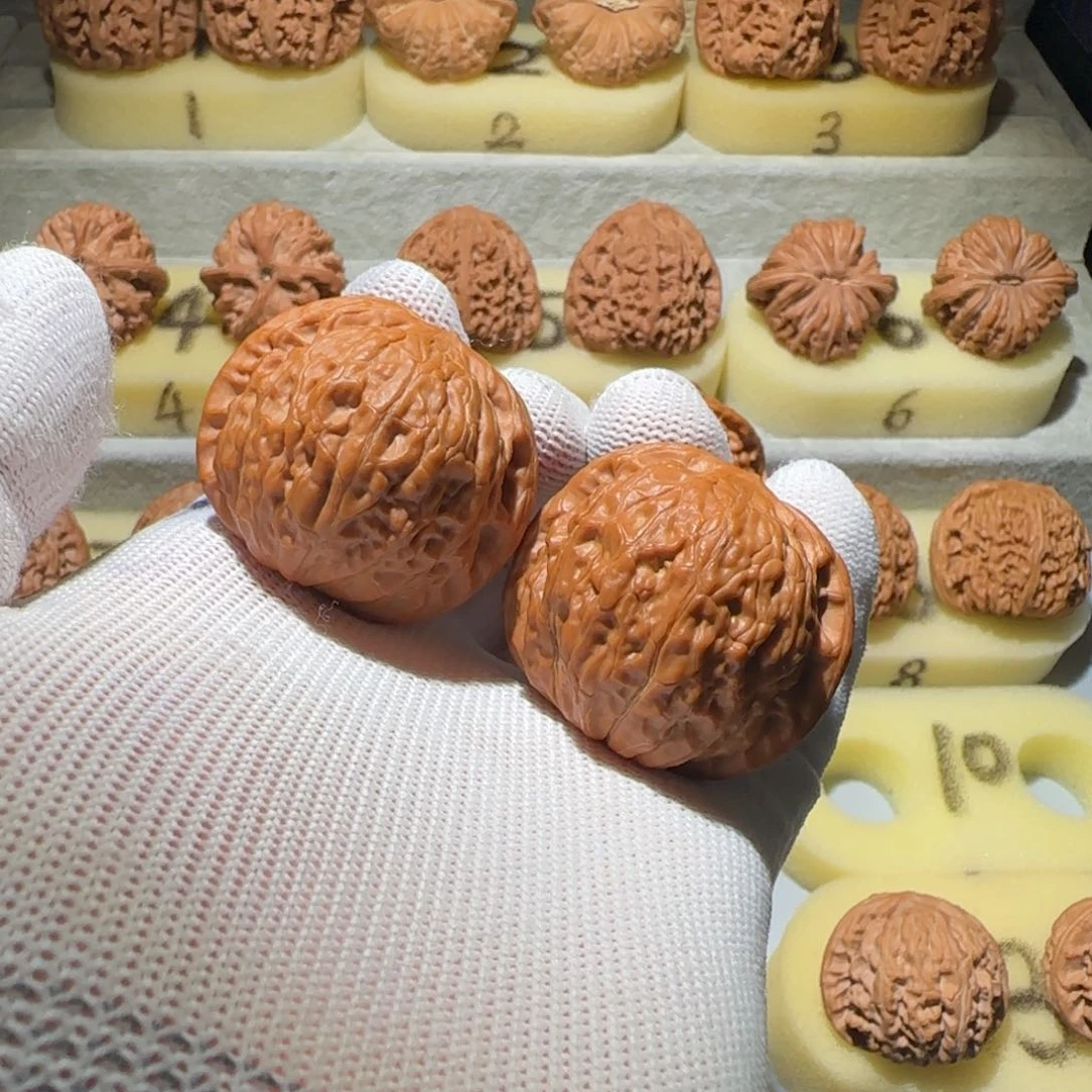 文玩核桃把件10号40无药自然庄铁锤