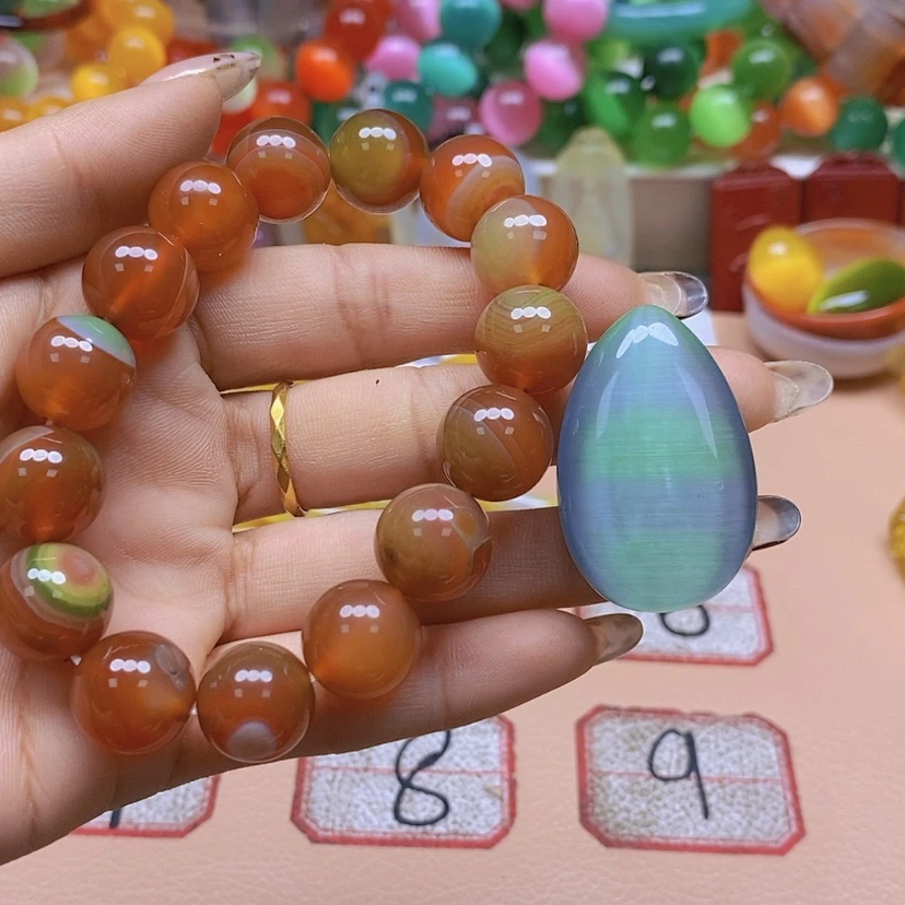 【闪购商品】玛瑙/玉髓颈饰未镶嵌?***枫