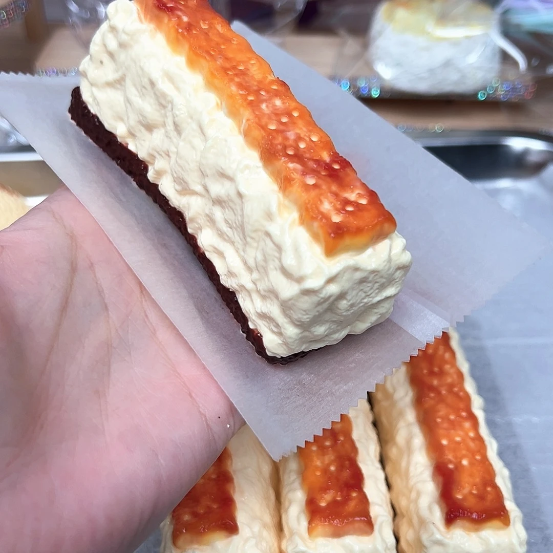 硅胶食物色长条奶油饼干155g