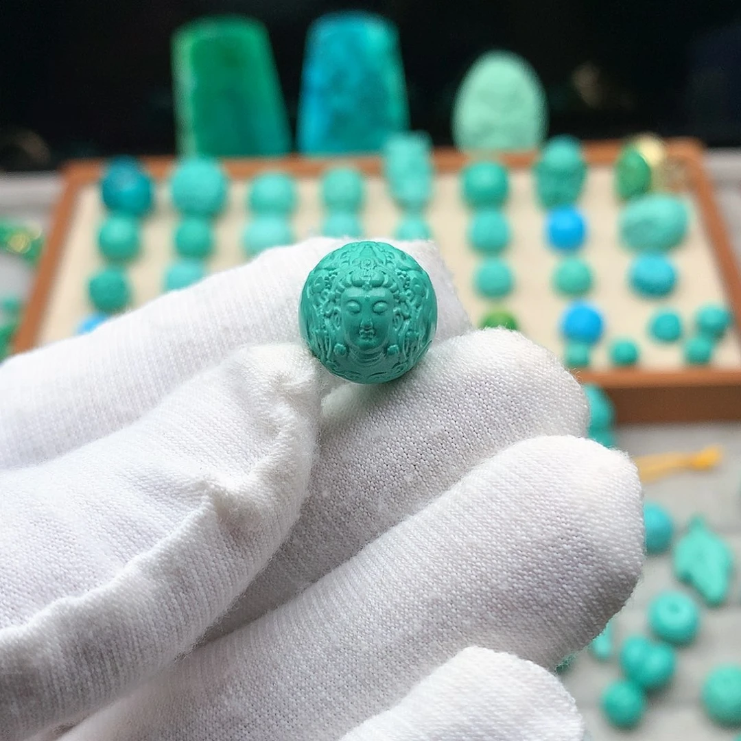 湖北原矿13mm观音珠