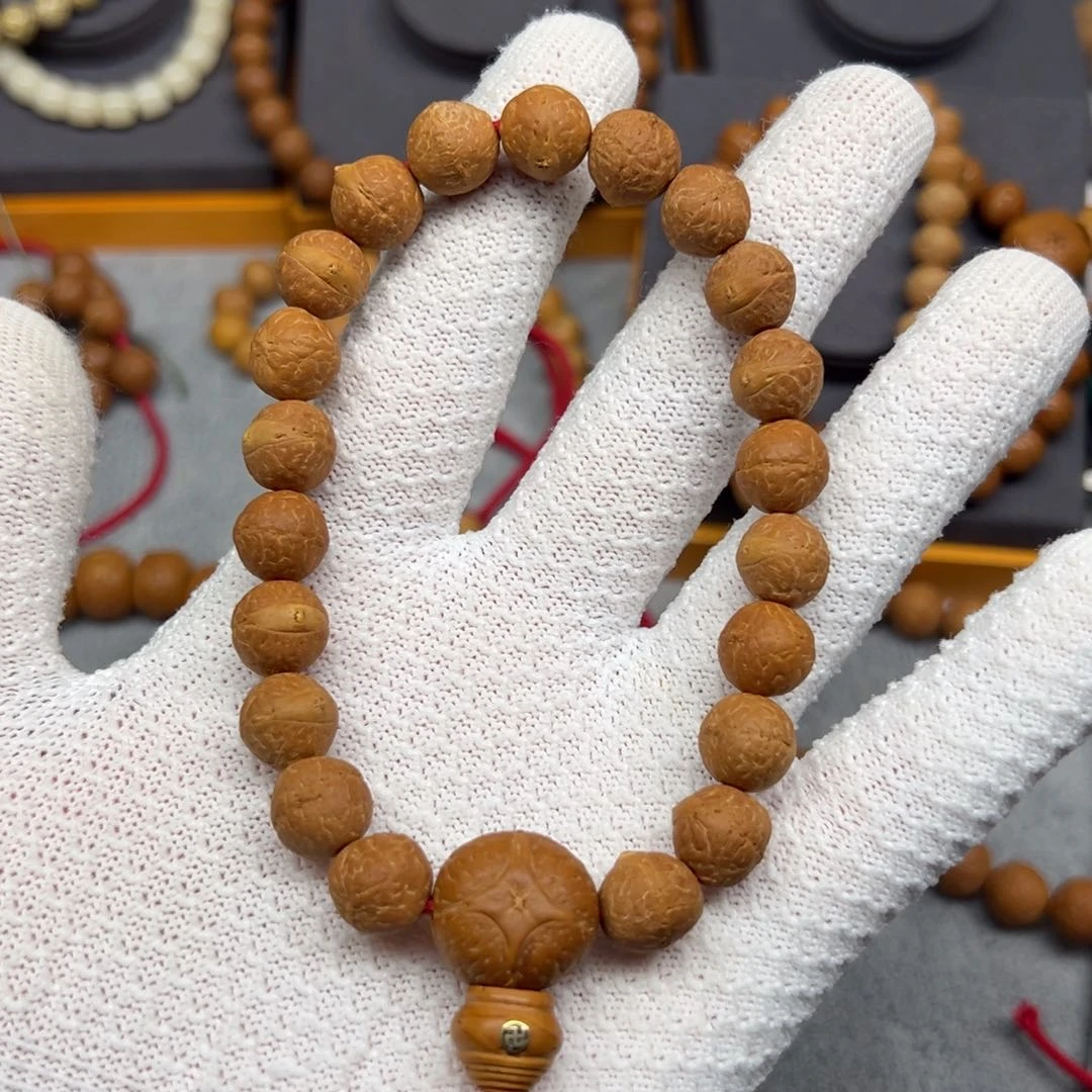 凤眼菩提手串尼泊尔凤眼菩提10.5-10.8尺寸D588