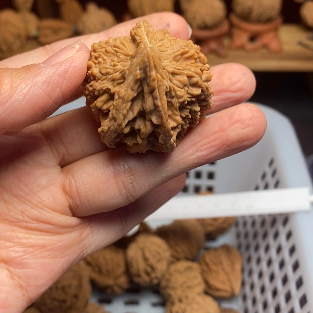 安***脑把件文玩核桃文玩