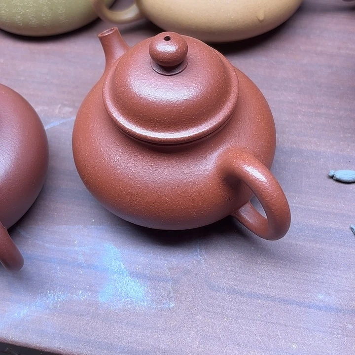 星***尘茶壶紫砂容天 160cc