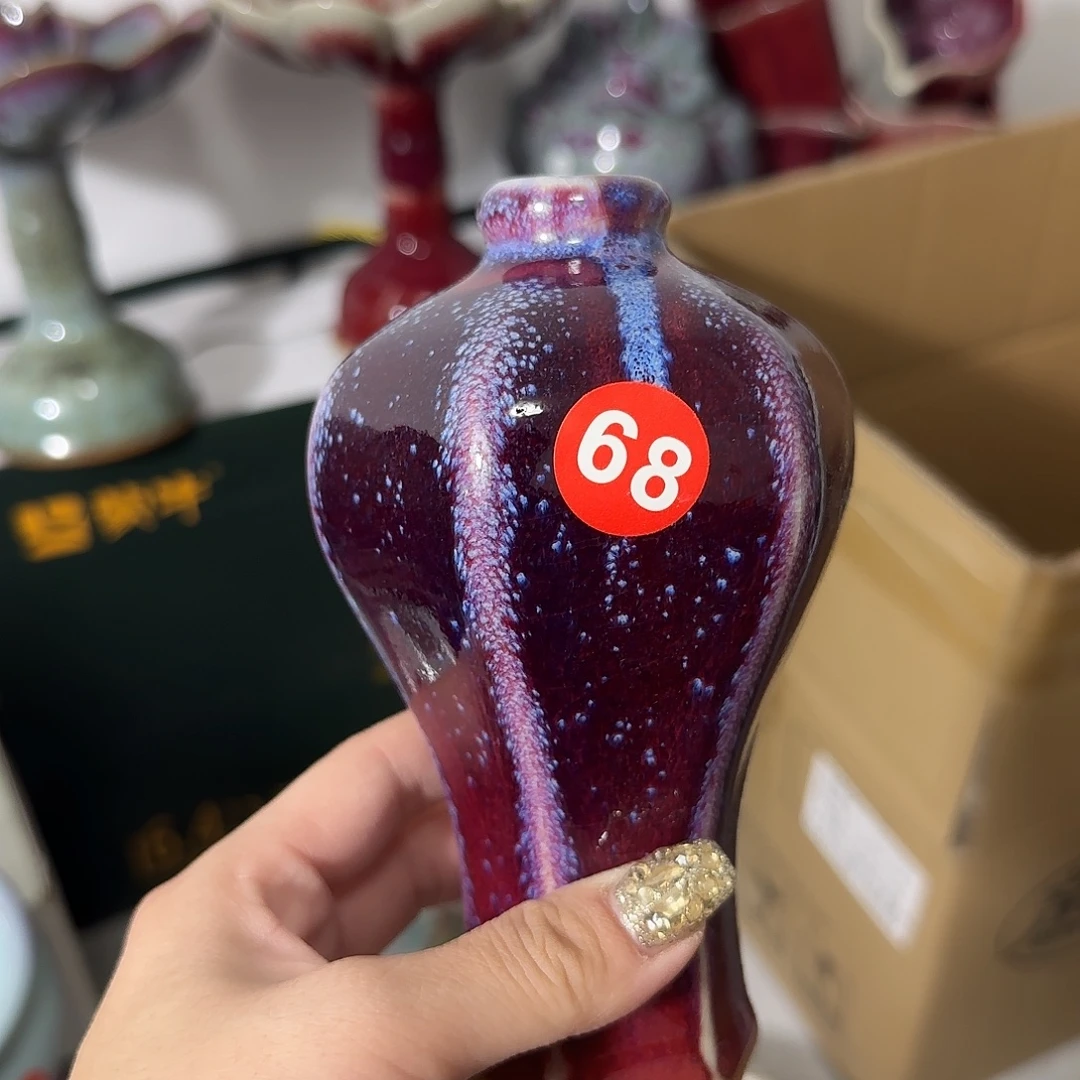 摆件陶郑家钧窑摆件