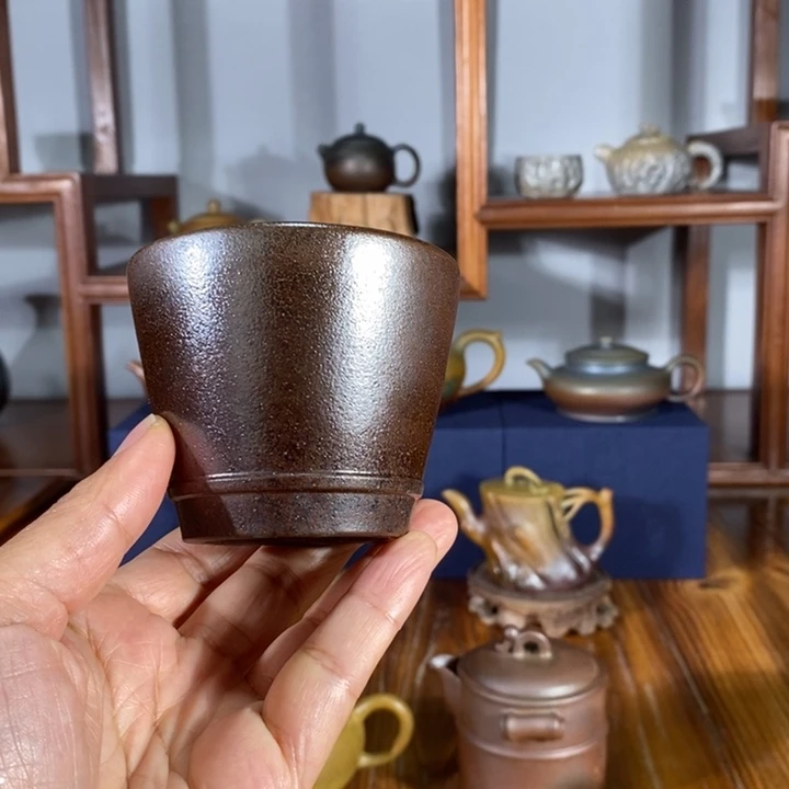 紫砂茶壶中*成150cc主人杯 段泥