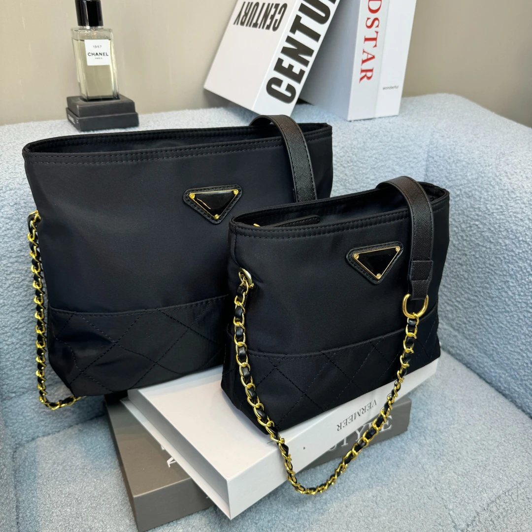 2025夏天新款时尚简约高级感女包百搭休闲链条菱格包单肩斜挎包