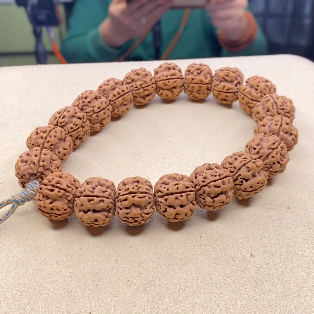 手串金刚菩提五瓣爆肉尺寸17.5