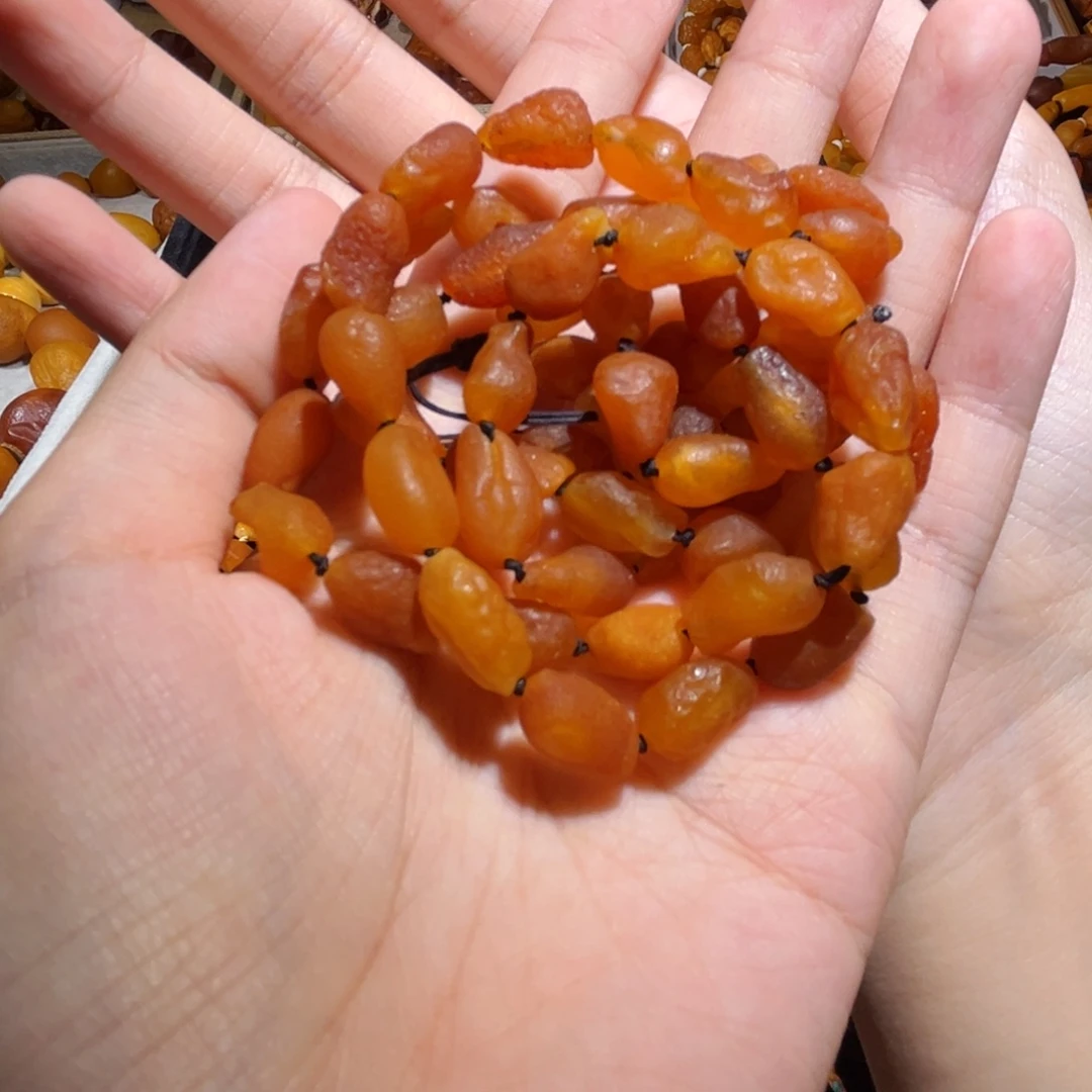 手链琥珀未镶嵌蜜蜡海漂手串