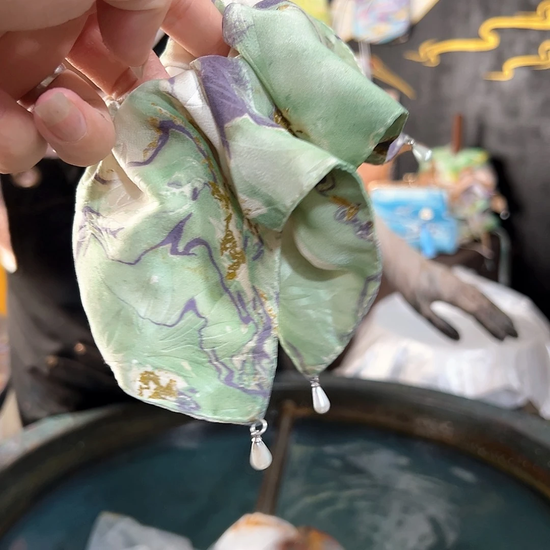 485珍珠发圈手作