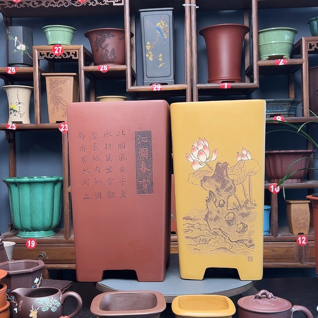 用***0紫砂花盆紫砂花盆