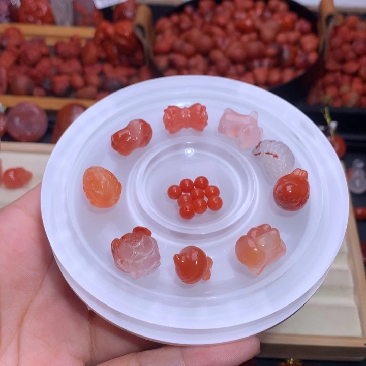 蓁***n未镶嵌南红南红玛瑙组合