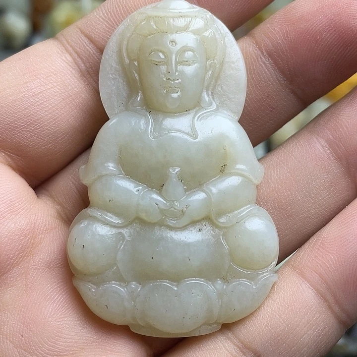 颈饰未镶嵌和田玉