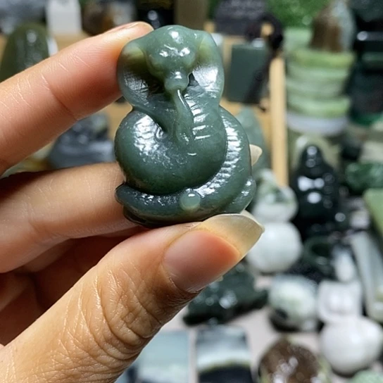 未镶嵌和田玉（糖玉）珠宝半成品