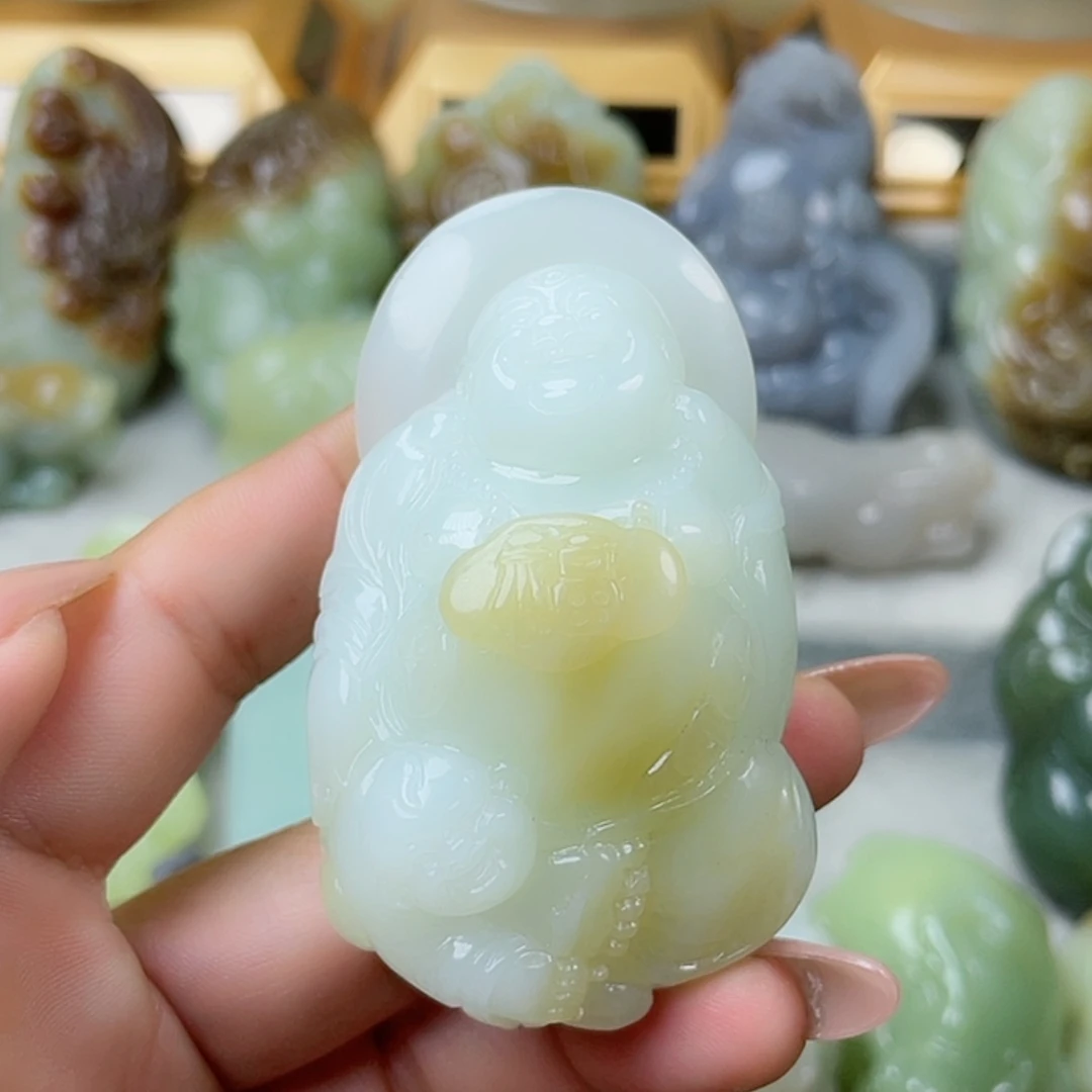 【闪购商品】未镶嵌和田玉挂件毛***仰