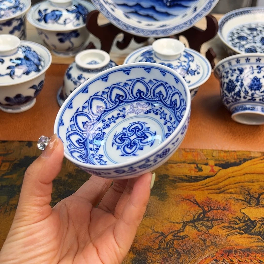 杯景德镇手绘主人杯