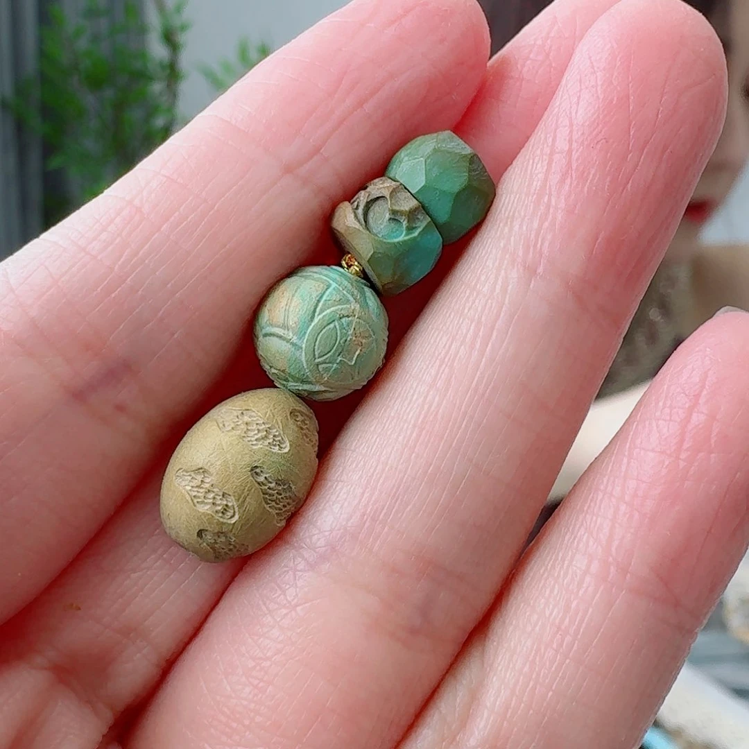 未镶嵌绿松石珠宝奇石