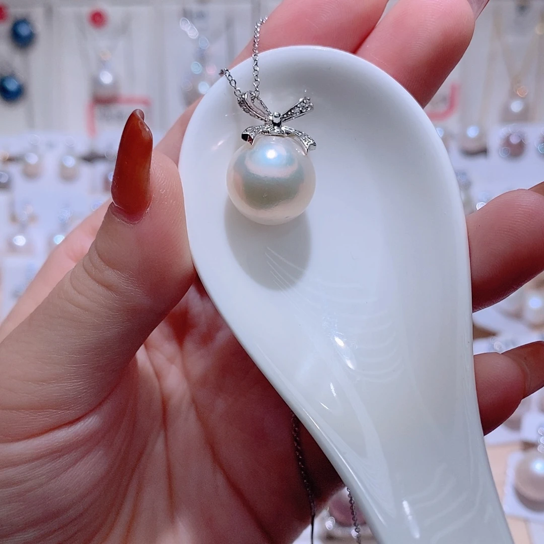 未镶嵌淡水珍珠吊坠(赠链)w14.2