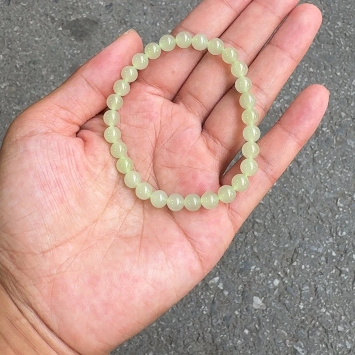 手串未镶嵌和田玉（糖玉）