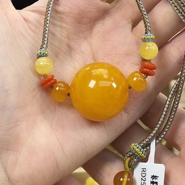 琥珀未镶嵌珠宝奇石琥珀蜜蜡J37
