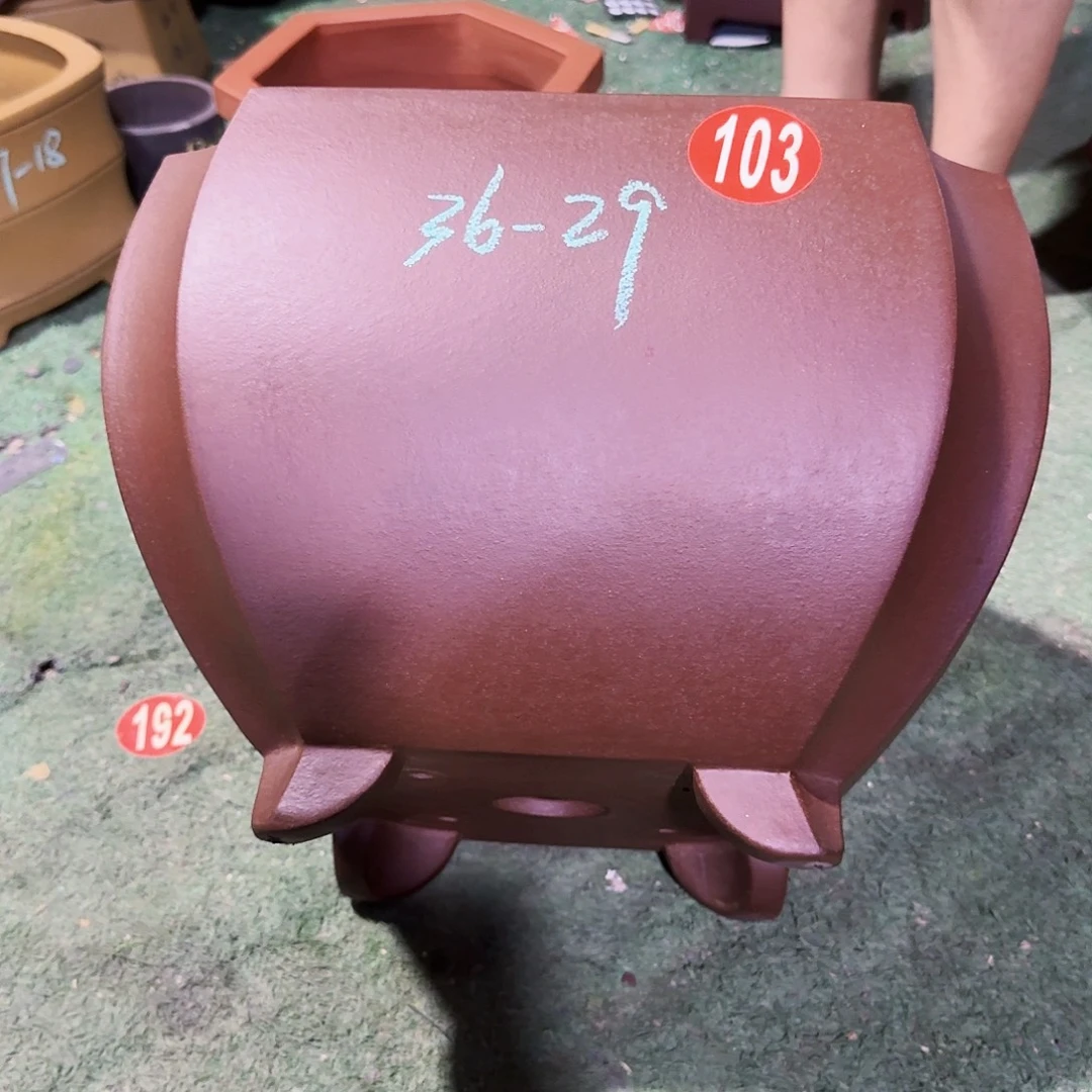 冰***东紫砂花盆紫砂花盆