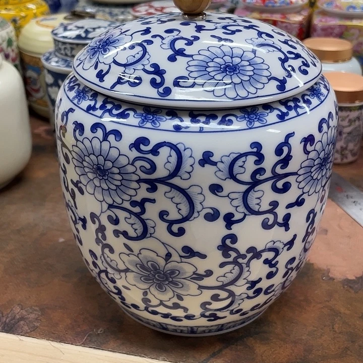 陶瓷罐茶叶罐密封罐储物罐