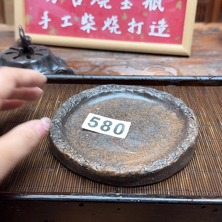 纯手工制作粗陶茶具