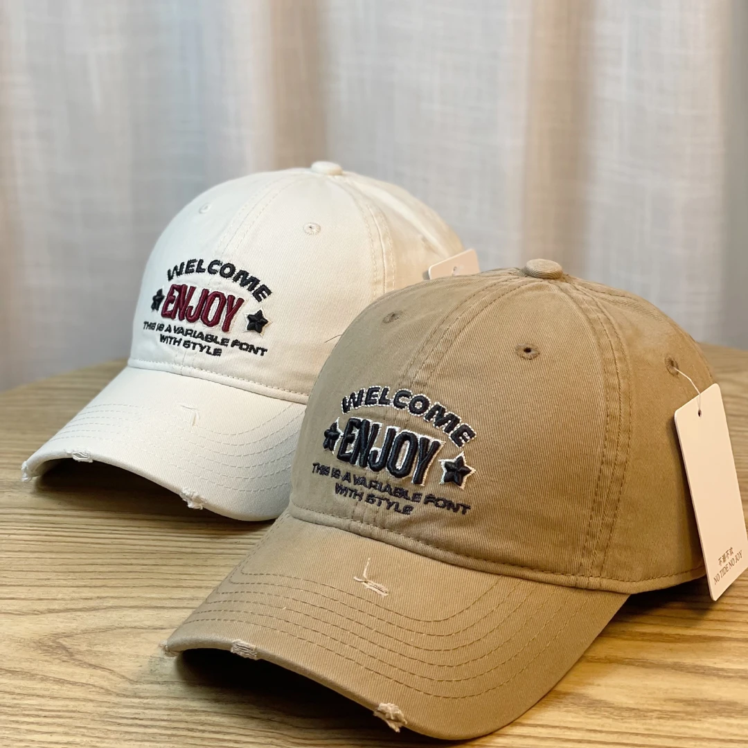 韩版新款立体刺绣字母棒球帽子女春夏季时尚百搭遮阳鸭舌帽显脸小