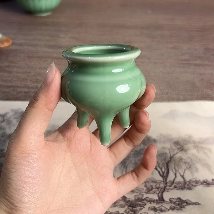 小米茶器龙泉青瓷