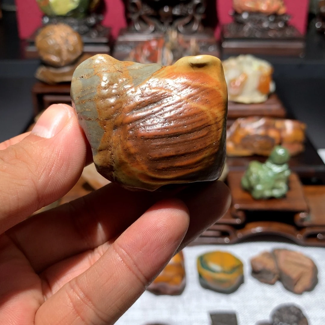 石材加吉滩戈壁石虎皮猫