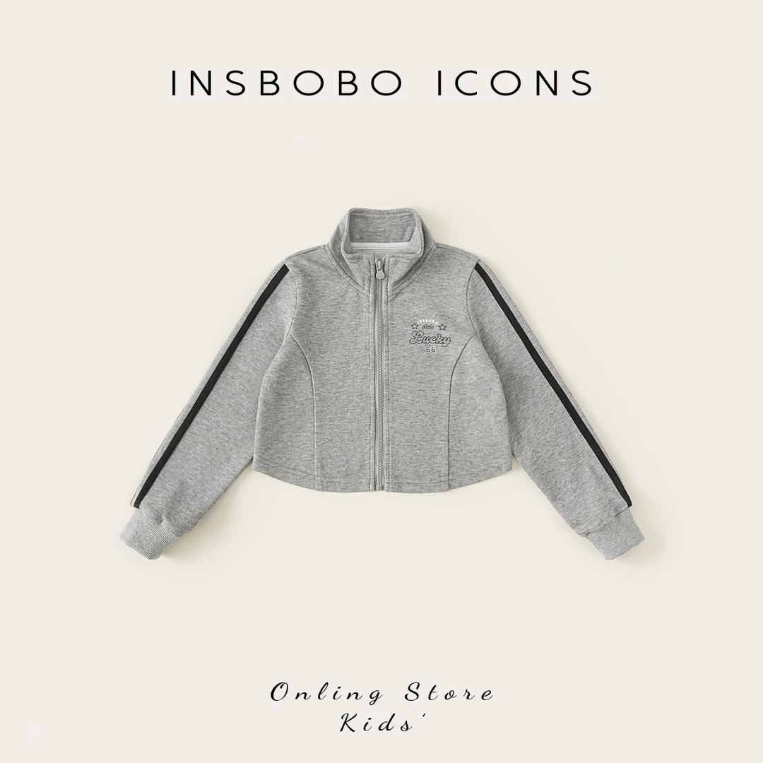 CY65032【春】儿童上衣（时尚字母印花外套）