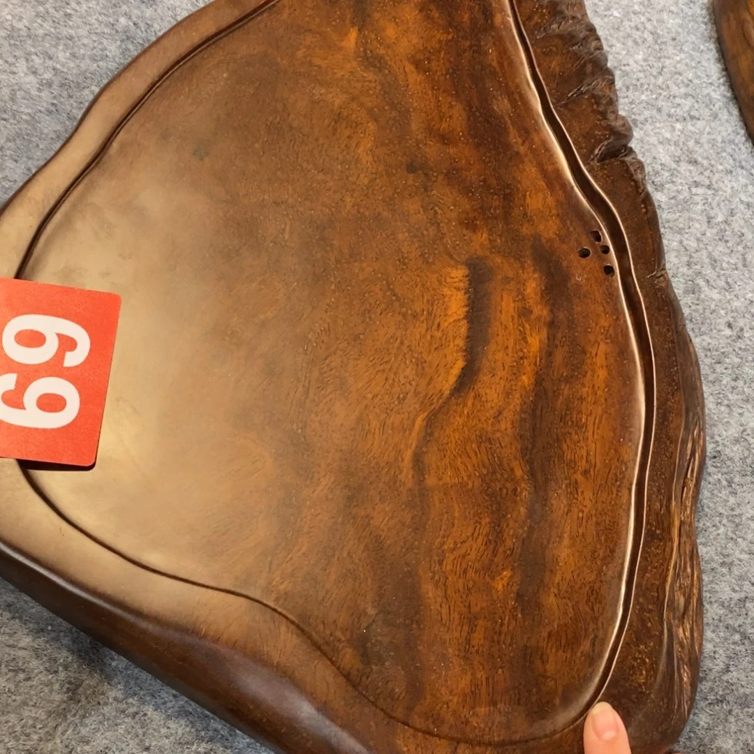 用***6非洲黑檀木随行实木茶盘