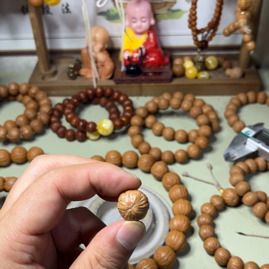 猴头核桃手串小*南瓜三棱