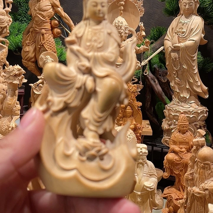 黄杨木火焰观音菩萨小叶