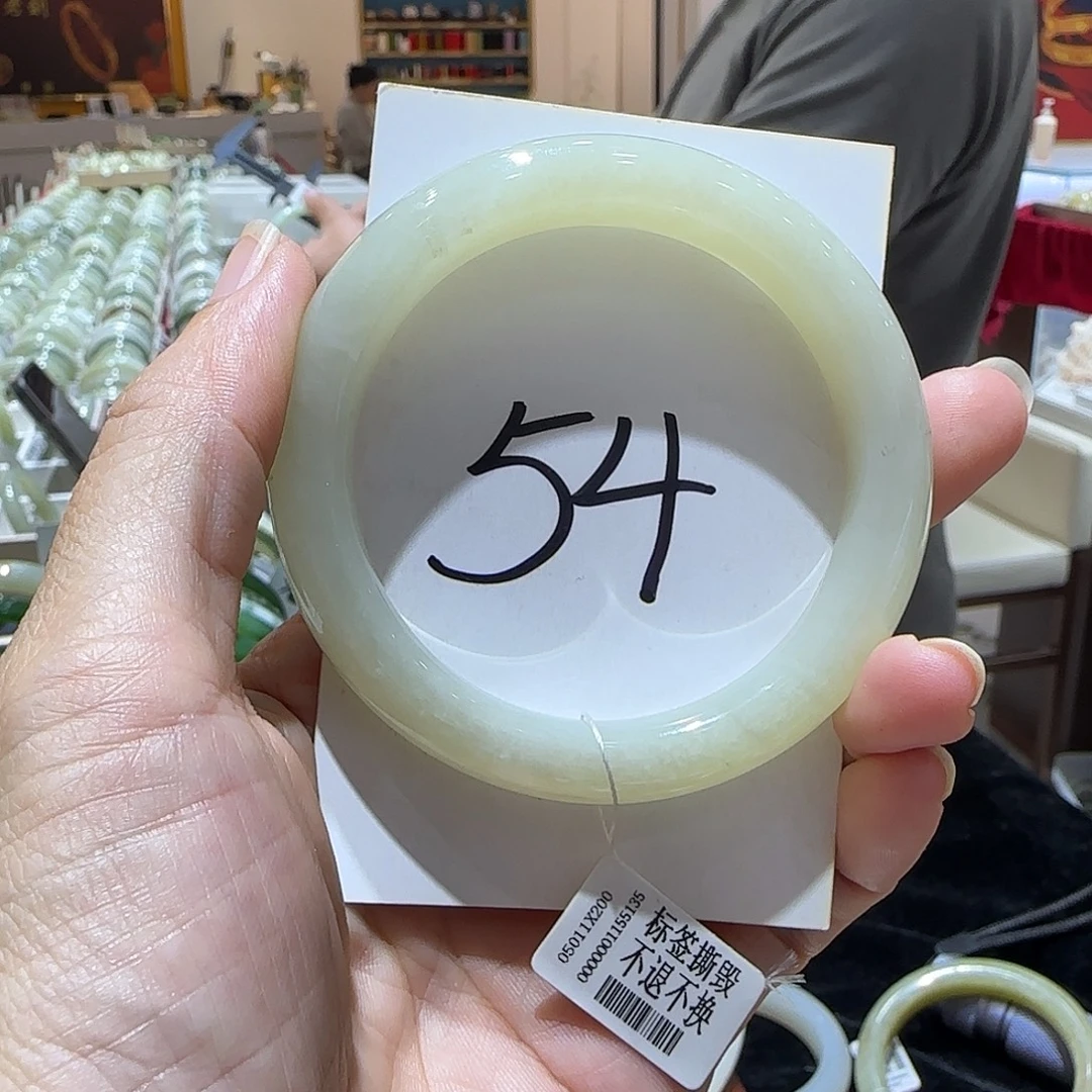 和田玉未镶嵌手镯513