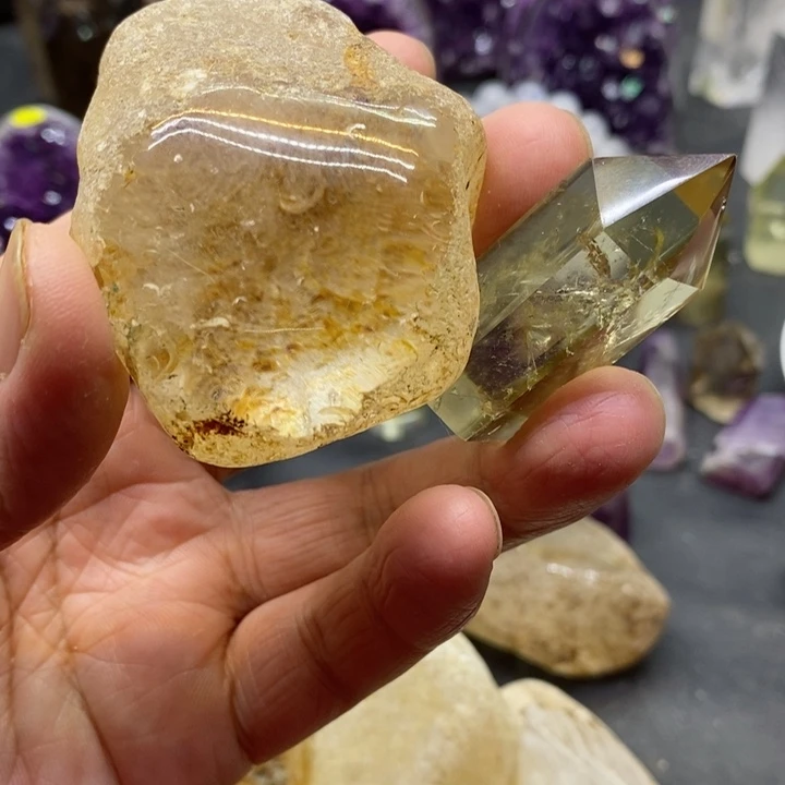未镶嵌珠宝半成品紫晶